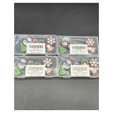 Lot of 4 Sets, 4 PCs Pcs Christmas Straw Toppers S