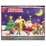 6-pack Christmas bath bombs