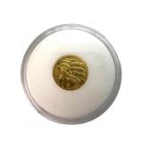 2011 Cook Islands Gold $5 Statue of Liberty