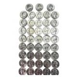 $11.00 face UNC Luster Washington Silver