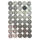 $10.00 face Washington Silver Quarters,