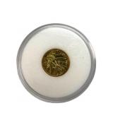 2011 Cook Islands Gold $5 Statue of Liberty