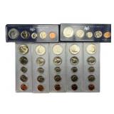 1965 to 1969 Mint and Unc set, $3.50 face 40%
