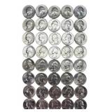 $10.00 face UNC Luster Washington Silver