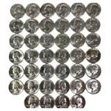 $10.00 face UNC Luster Washington Silver