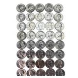 $10.00 face UNC Luster Washington Silver