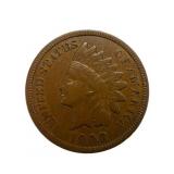 1908S Indian Head Penny Semi Key.