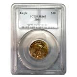 2004 US Mint $10 Gold Eagle PCGS MS69