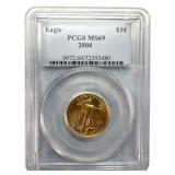 2004 US Mint $10 Gold Eagle PCGS MS69