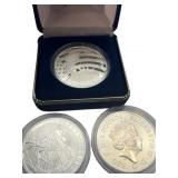 2016 1oz. Silver Armenia, 2018 (2) pounds 1oz.