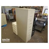 (3) Assorted File Cabinets