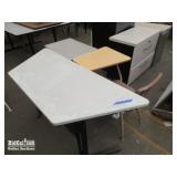 (3) Assorted Classroom Desks