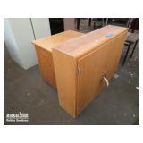 (2) Assorted Wooden Cabinets