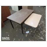 (2) Assorted Rectangular Tables