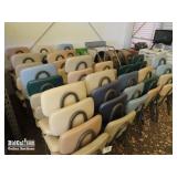 Large Lot of Assorted Vinyl Chairs