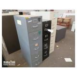 (3) Assorted File Cabinets