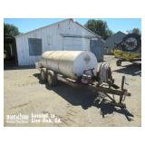 OFF-SITE 1,000 Gallon Fuel Tank on Trailer with Pu