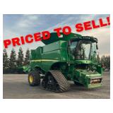 2020 John Deere S780 Combine with Tracks