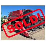 2011 Case Combine with Tracks