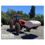 2013 Kubota M1110X Rice Sprayer Tractor on Steel