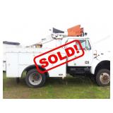 1998 International 4700 4WD Bucket Truck