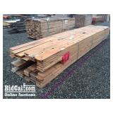 Assorted 1" x 8" Cedar Shiplap