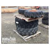 (4) Assorted Kubota Tires and Rims