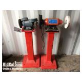 (2) Bench Grinders
