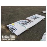 Assorted Brown Metal Roofing and Siding