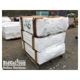 (3) Pallets of Vinyl Fencing Rails