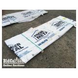 Assorted White Metal Roofing and Siding