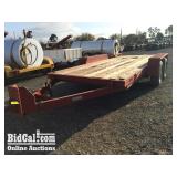 (DMV) Custom Flatbed Trailer