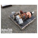 (2) Electric Motors with Pumps