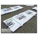 Assorted Gray Metal Roofing and Siding