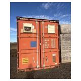 Shipping Container Hazelnut Dryer