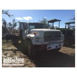 1993 Ford F700 Flatbed Truck