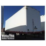 (DMV) Alloy Semi Van Trailer