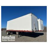 (DMV) Alloy Semi Van Trailer