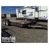 (DMV) 2008 PJ HT20 Flatbed Trailer
