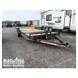 (DMV) 2008 PJ HT20 Flatbed Trailer