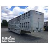 (DMV) 1995 Wilson Cattle Trailer