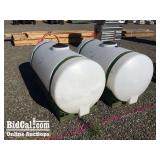 (2) Assorted Poly Tanks