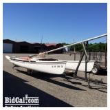 (DMV) Hobiecat Sailboat and Trailer