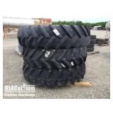 (3) New R1 520 85R46 Style Tires and Rims