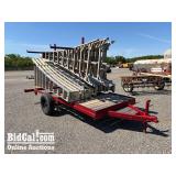 Custom Ladder Trailer with Assorted Trailers