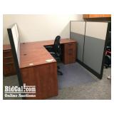 OFF-SITE (2) Partition Office Setup