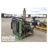 Stationary John Deere Diesel Pump Engine