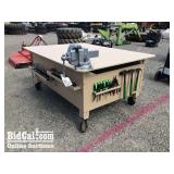 Heavy Duty Steel Rolling Work Table with Mechanics