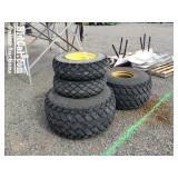 (4) John Deere Tires