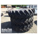 (3) New R1 520 85R46 Style Tires and Rims